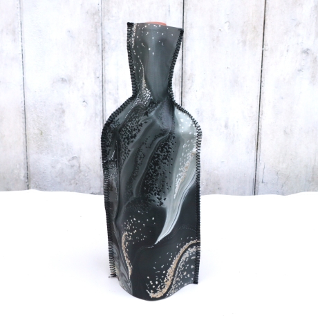 Flaschenhusse Flaschenhülle Flaschencover Weinflaschenkleid