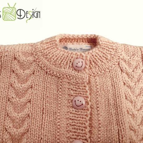 Babyjacke LINDA gestrickt