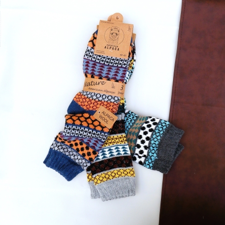 Alpaka Socken extra dickStrümpfe warme weiche Socken Wolle