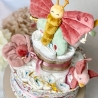 Windeltorte Schmetterling mit little dutch Produkten zur Geburt