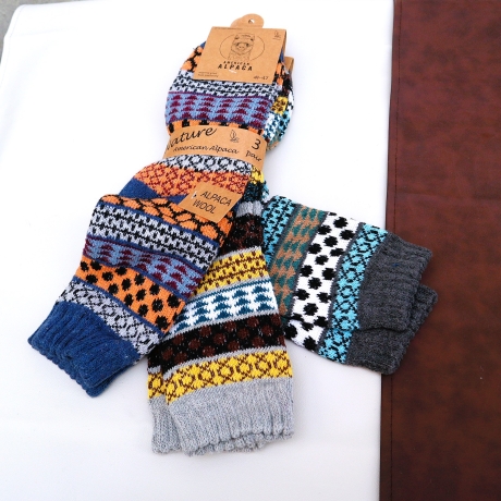 Alpaka Socken extra dickStrümpfe warme weiche Socken Wolle