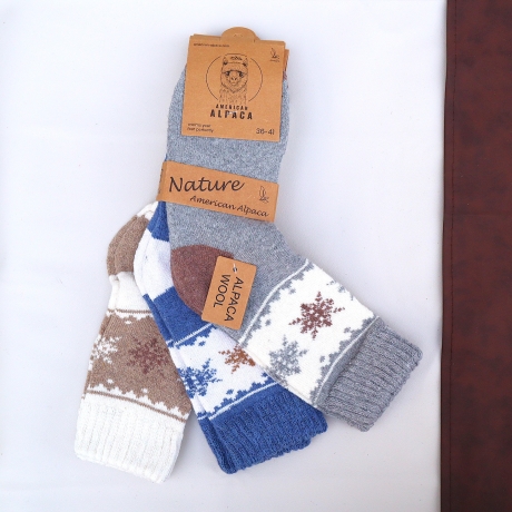 Alpaka Socken extra dickStrümpfe warme weiche Socken Wolle