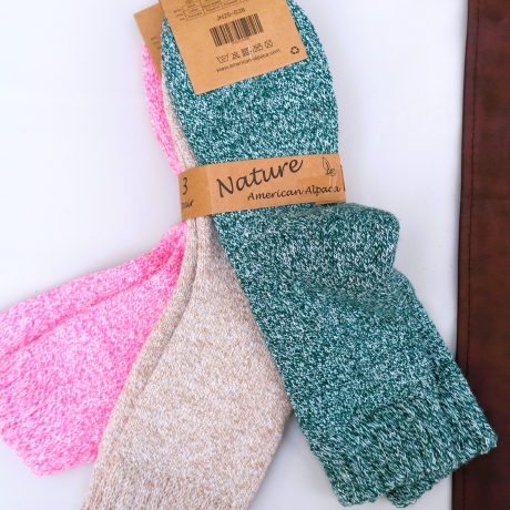 Alpaka Socken extra dickStrümpfe warme weiche Socken Wolle
