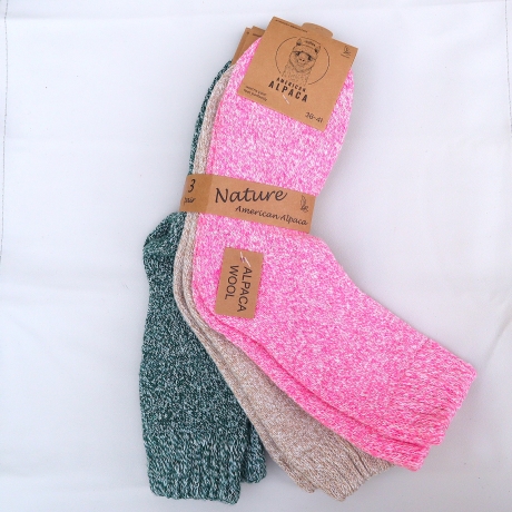 Alpaka Socken extra dickStrümpfe warme weiche Socken Wolle