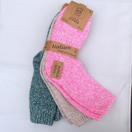 Alpaka Socken extra dickStrümpfe warme weiche Socken Wolle