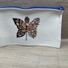 Schminktäschchen - Schmetterling Frau - personalisierbar