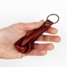 Schlüsselanhänger Leder Knoten Handgemacht Taschenanhänger