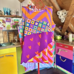 Vokuhila Shirt in A-Form Größe 44/46