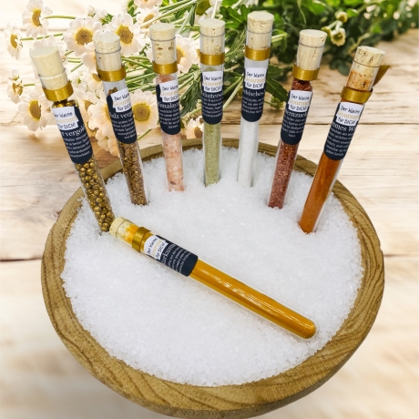 Gourmet Gewürz im Reagenzglas/Gastgeschenke/kleines Geschenk