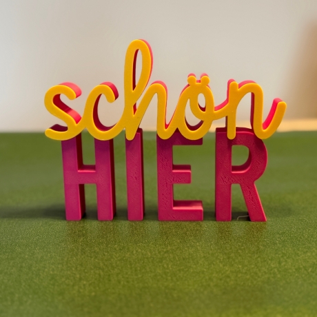 schön HIER – hochwertige Dekoration für die Wohnung (medium)