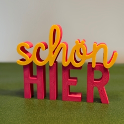 schön HIER – hochwertige Dekoration für die Wohnung (medium)