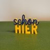 schön HIER – hochwertige Dekoration für die Wohnung (klein)