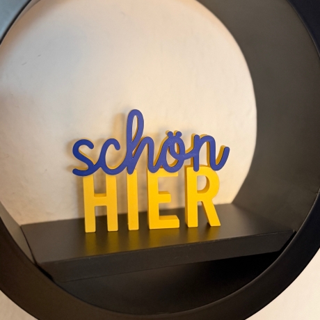 schön HIER – hochwertige Dekoration für die Wohnung (klein)