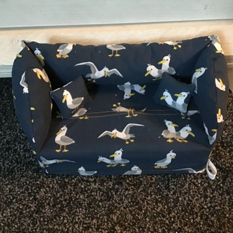 Deko-Sofa Kosmetikbox Sofa Taschentücherbox Sofa - lustige Möwen 