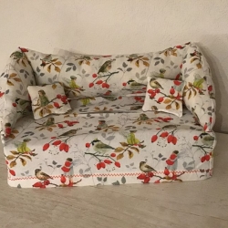 Deko-Sofa KosmetikboxSofa TaschentücherboxSofa - Elfe Hagebutte