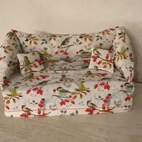 Deko-Sofa KosmetikboxSofa TaschentücherboxSofa - Elfe Hagebutte