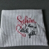 Geschirrtuch mit Spruch Geschenk Einzigartig - „Schön,dass es ..“