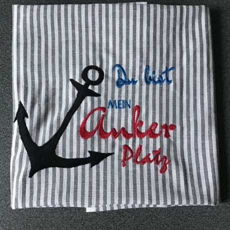Geschirrtuch mit Spruch Geschenk Einzigartig - „Du bist mein….“