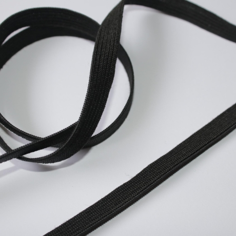 2m Gummiband 10 mm schwarz ab 2 Meter Gummi