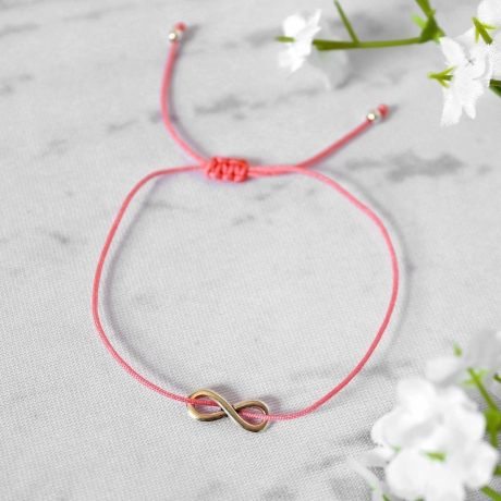 Infinity • Armband Makramee | Freundschaftsarmband | Armschmuck