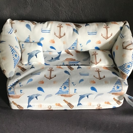 Deko-Sofa Kosmetikbox Sofa Taschentücherbox Sofa - Delfin