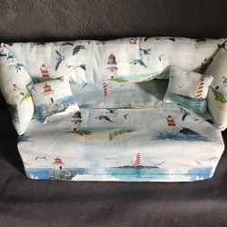 Deko-Sofa Kosmetikbox Sofa Taschentücherbox Sofa - Leuchtturm kl.