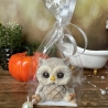 Seife Eule im Neu Farbe Herbst
