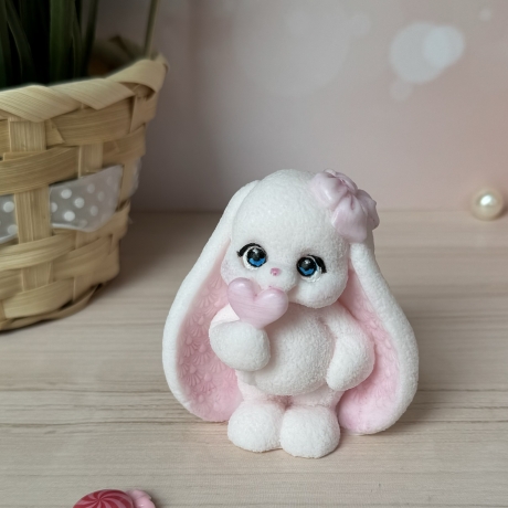 Seife Hase mit Herz