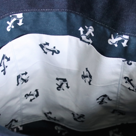Strandtasche/Badetasche/Shopper/Tragetasche/Yogatasche/ Maritim