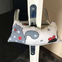 Türstopper Windstopper Türschutz - Big Katzen 
