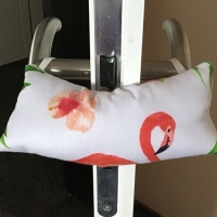Türstopper Windstopper Türschutz - Flamingo