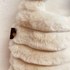 Handmade kuschelweiche Tasche in beige weich kuschelig Handtasche