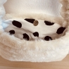 Handmade kuschelweiche Tasche in beige weich kuschelig Handtasche