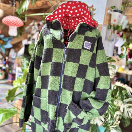 Teddyjacke Größe XL