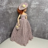 Puppenkleid und Zubehör für 1:6 Puppen (Barbie, Steffi)