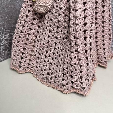 Puppenkleid und Zubehör für 1:6 Puppen (Barbie, Steffi)