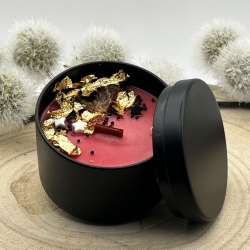 Duftkerze Glühwein handmade mit Holzdocht