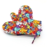 Topfhandschuhe Katzen 2er Set Comic-Katzen Baumwolle  Geschenk
