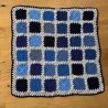 Gehäkelte Granny Square Kniedecke- Kinderdecke - 13 -