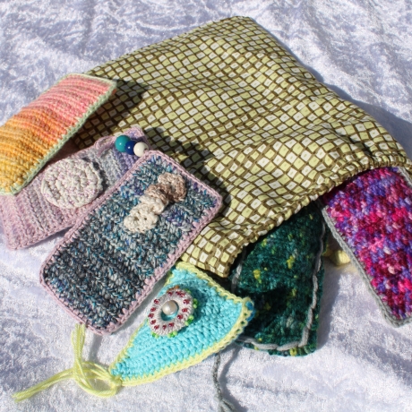 Tast-und Fühlsäckchen für an Demenz/Alzheimer erkrankte Menschen