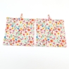 Topflappen Blumenwiese 2er Set 19x19 cm – Katzen Geschenkidee