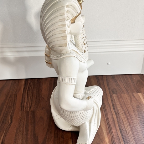 Pharaonenfigur. Schöne Dekoration für Ihr Zuhause. 51 cm.