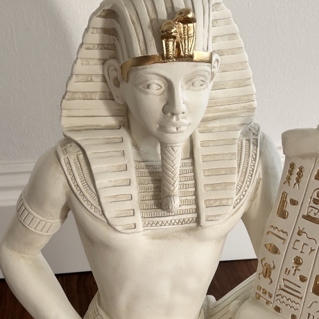 Pharaonenfigur. Schöne Dekoration für Ihr Zuhause. 51 cm.