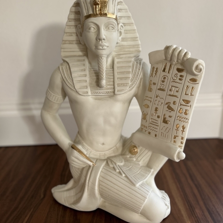 Pharaonenfigur. Schöne Dekoration für Ihr Zuhause. 51 cm.