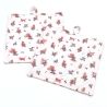 Topflappen Rosen 2er Set Baumwolle 19x19 Katzen und Blumen