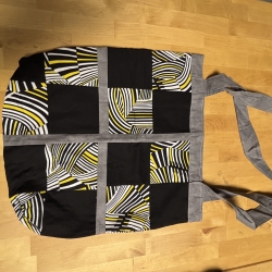 Patchwork Einkaufstasche - 12 - 