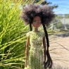 Kleid für Puppen (Barbie, Steffi), grün