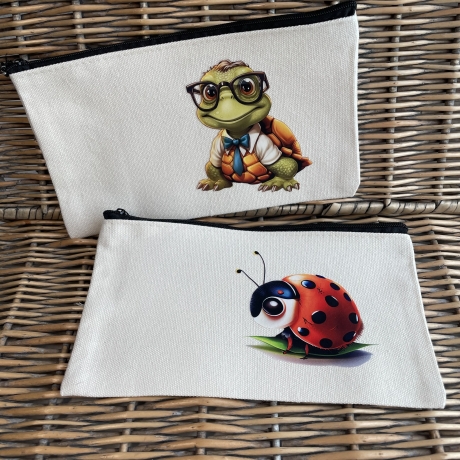 Federmäppchen - Stiftetasche - Krimskramstasche - Marienkäfer