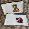 Federmäppchen - Stiftetasche - Krimskramstasche - Marienkäfer