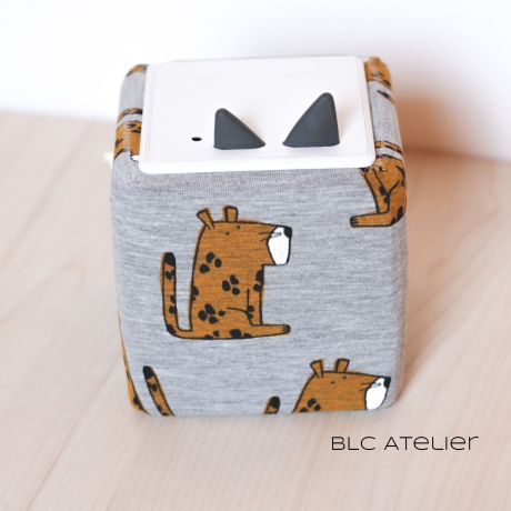 JERSEY Bezug Leopard, passend für Toniebox